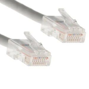 NEW Cat5e Ethernet Network Patch Lan (Internet) Cable, UTP, super long, gray